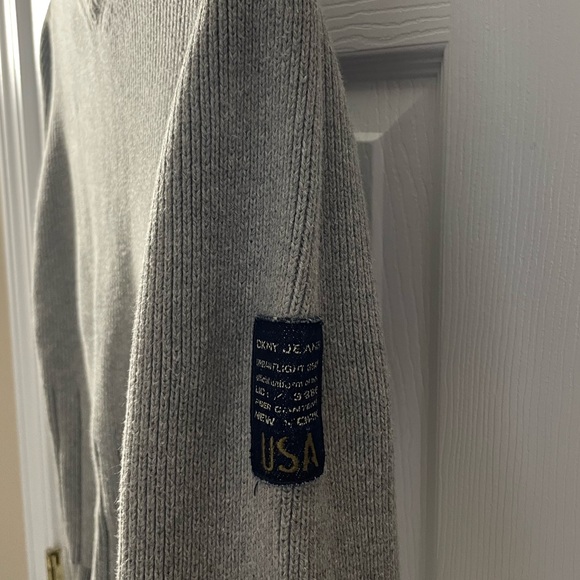 DKNY gray sweater - Picture 3 of 4